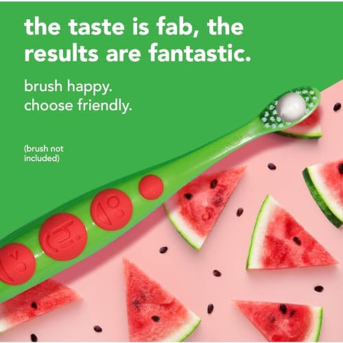 hello Variety (Unicorn, Strawberry, Dragon) Fluoride Kids Toothpaste, Anticavity, Natural Flavors, Vegan, SLS Free, Gluten Free, Ages 2+, 4.2 Ounce (Pack of 3) & Kids Natural Watermelon Fluoride