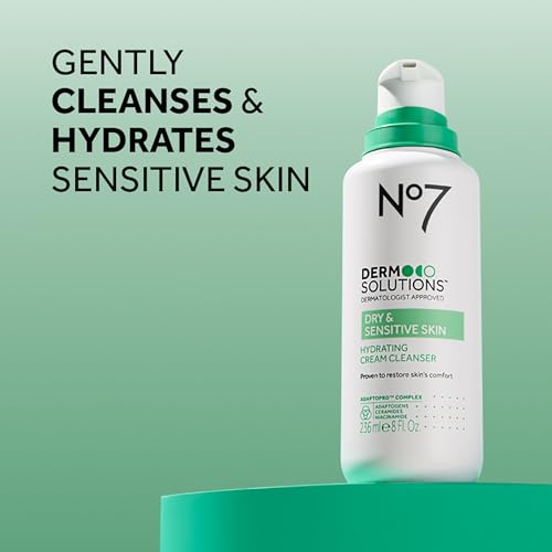 No7 Derm Solutions Hydrating Facial Cleanser, 16 Fl Oz 16 Ounce (Pack of 1)
