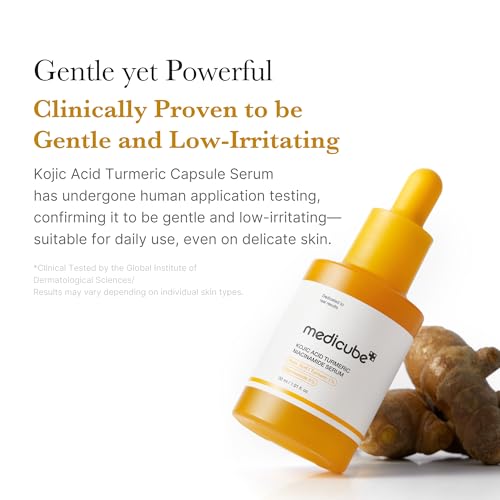 medicube Kojic Acid Turmeric Clarifying Capsule Serum for Troubled Skin