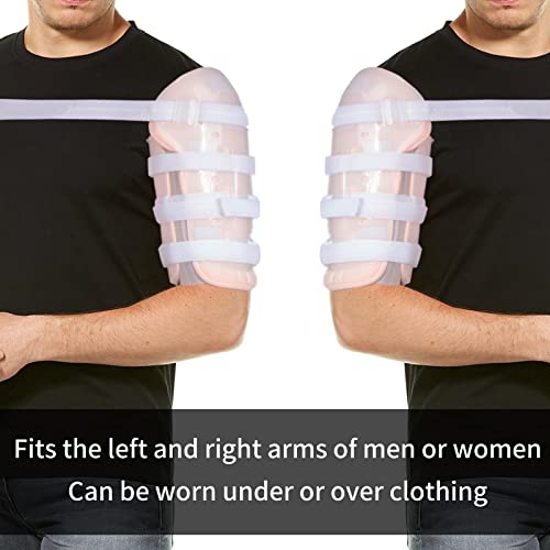 Sarmiento Brace - Humeral Shaft Fracture Splint Humeral Fracture Brace for Broken Upper Arm Shoulder Bicep Left/Right Arm Long-Bone Humerus Fracture for Men and Women (XL) XL
