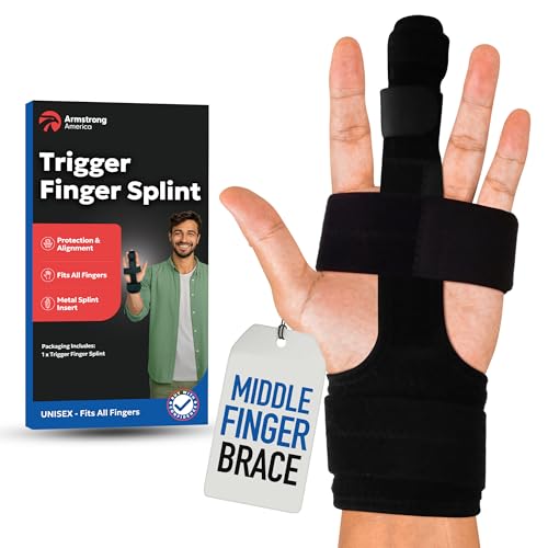 ARMSTRONG AMERICA Finger Splint Braces Bundle