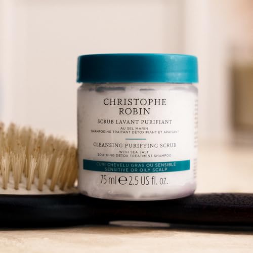 Christophe Robin Purifying Scalp Scrub with Sea Salt 2.5 Fl Oz (Pack of 1)