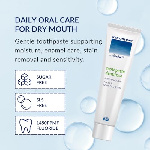 With Saliactive For Dry Mouth Or Xerostomia Toothpaste 50ml
