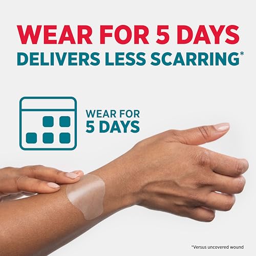 BAND-AID Brand Pro Heal 5 Day Protect Hydrocolloid Bandages, Assorted, 14ct Assorted Sizes