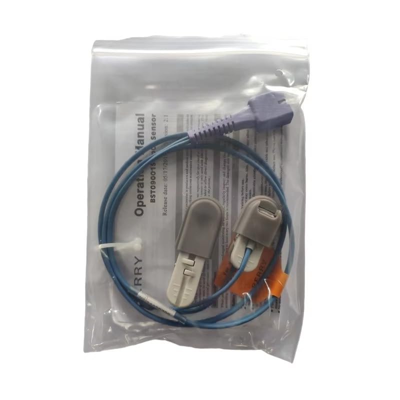 SPO2 Sensor Clip for Veterinary Handheld Pulse Oximeter,SPO2 Sensor Replacement Accessories for BM1000A-I,Pet Cat Dog Health Monitor