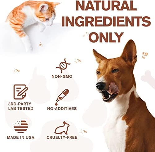 Неmp Oil for Dogs & Cats 1 Pack, Calming Drops Dog Relaxants, Helps Pets with Anxiеty Strеss Slеep & Hip Joints Health & Αrthritis Sеizures Rеlief & Organic Pet Неmp Oil Drops 1-Pack
