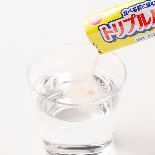 [Shaker included] Nissin Foods Triple Barrier Plantain Psyllium Sweet and Refreshing Lemon Flavor 2 Box Set 1 Box 5 Pieces Fat Sugar Salt Food with Functional Claims Stick Type Powder Beverage Trial - BeesActive Australia