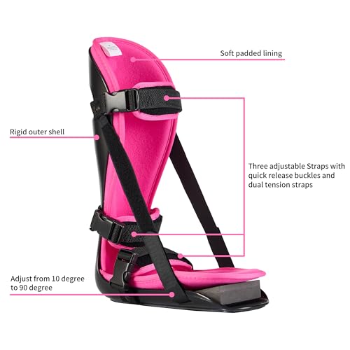 Plantar Fasciitis Night Splint, Adjustable Foot Brace, L Large
