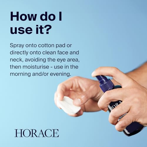 HORACE Tonic Lotion for Men - Toner Spray with Prebiotics - 6.7 fl.oz