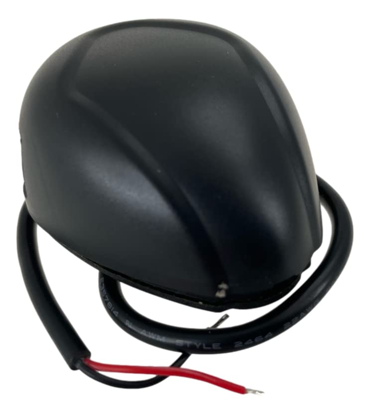 Pactrade Marine Boat Horizontal Mount Navigation Green Red Light 2NM LED IP:66 20m 112.5 Degrees Each DC12V/2W Black Plastic PC Housing (Green Starboard & Red Port Lights) Green Starboard & Red Port Lights