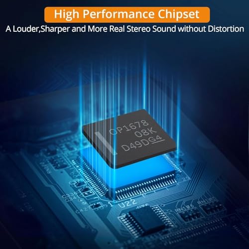 Neoteck 16-300 Ohm Portable Headphone Amplifier,3.5mm Jack Headphone Amp 3.82 x 2.36 x 0.59 inches