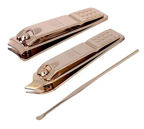 Three Seven (777) Travel Manicure Grooming Kit Nail Clipper Set (3 PCs, 78RG), MADE IN KOREA, SINCE 1975. - BeesActive Australia