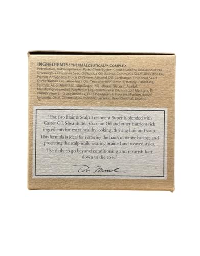 Dr. Miracles Strengthen Hot Gro Hair/Scalp Treatment 4oz Super (3 Pack) 4 Ounce (Pack of 3)