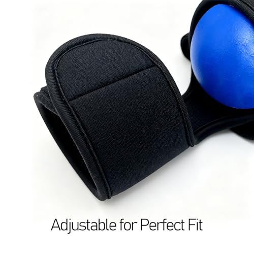 Anti Spasticity Hand Splint with Training Ball - Strap With Adjustable Finger Size,Orthosis Brace for Stroke Recovery, Spasm & Hemiplegia Rehabilitation for Adults - Hand Therapy Equipment for Functional Impairment 2