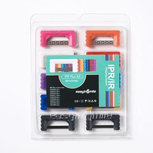 Orthodontic Dental Interproximal Reduction (IPR) Strip System Kit Polishing Strips Set of 10 (IPR Plus Deep Strip) IPR Plus Deep Strip