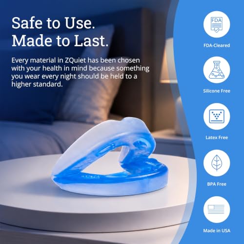 ZQuiet Anti-Snoring Mouthpiece, Firm Anti-Snoring Device, Size 2
