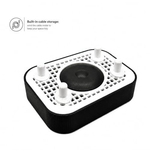 3DMAKE4YOU Toothbrush Stand, Compatible with Oral-B iO 7/8/9, 4 Slots