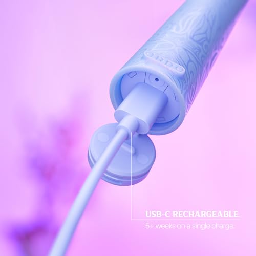 ORDO x Wicked Sonic Lite Electric Toothbrush | Rechargeable Sonic Toothbrush for Adults & Teens with USB-C Charging, 2 Modes & Travel Cap, Glinda Upland