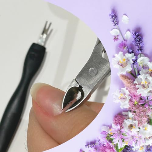 Nail Cuticle Trimmer with Cuticle Pusher Tool. Cuticle Nippers Professional and Nail Cuticle Remover. For Cuticle Care, Use Our Cuticle Cutter and Nail Cuticle Pusher. Stainless Steel Design.