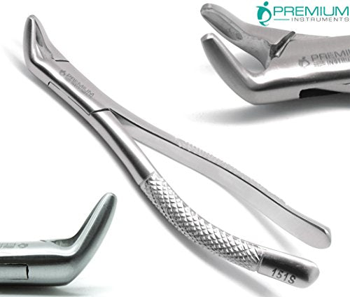 2 Pcs Dental Extracting Forceps 150s 151s Upper Lower Molar — ISO 9001 | CE Marked — Premium Instruments