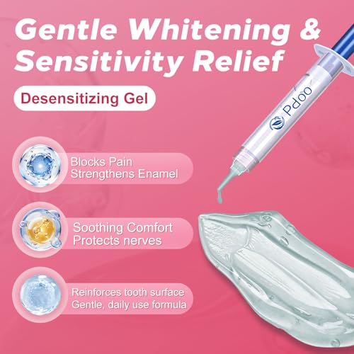 Professional Teeth Whitening Kit with 5 Teeth Whitening Gel