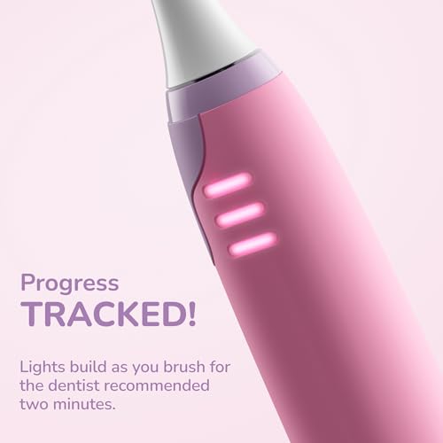 ORDO Squishmallows Electric Toothbrush, Sonic Toothbrushes for Kids, Rechargeable, 3 Brushing Modes, Over 5 Weeks Battery Life Extra Brush Head Included, Gift for Kids Aged 4 Years and Up, Patty