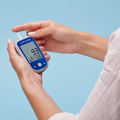 Medline EvenCare G2 Blood Glucose Test Strips, Self-testing with G2 Monitoring System, 6 Second Results, 50 Count System, 6 Second Results, 50 Count 50 Count (Pack of 1)