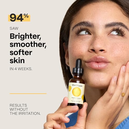 Mad Hippie Vitamin C Serum, Low Irritation, 1.02 Fl Oz 1.02 Fl Oz (Pack of 1)