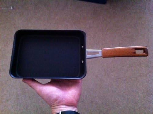 JapanBargain 1811, Japanese Tamago Egg Pan Iron Omelet Pan Tamagoyaki Omelette Pan Rectangle Frying Pan, Induction Cookware Pan, Made in Japan - BeesActive Australia