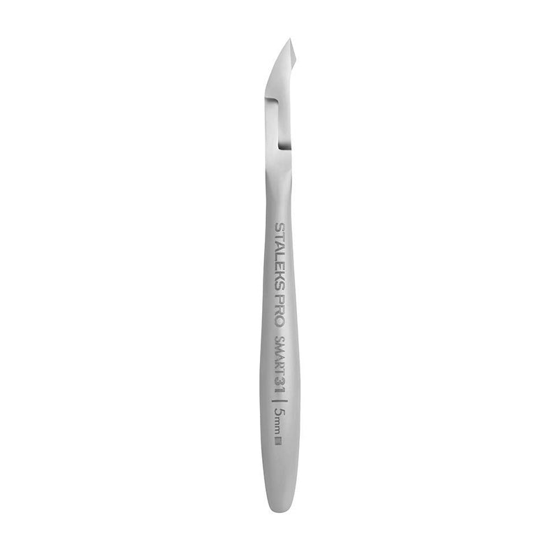 Staleks Pro SMART 31 Cuticle Nippers – 5mm Blade Cuticle Trimmer – Sharp & Durable Stainless Steel – Professional Manicure Tool 5 mm