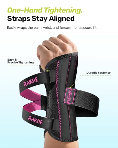 Rakiie Thumb Brace& Upgraded Carpal Tunnel Wrist Brace