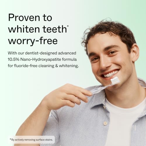 Opalescence Fluoride Free Toothpaste - Nano Hydroxyapatite 10.5% 5759-1T Fluoride Free Pepermint 4.7 Ounce (Pack of 1)
