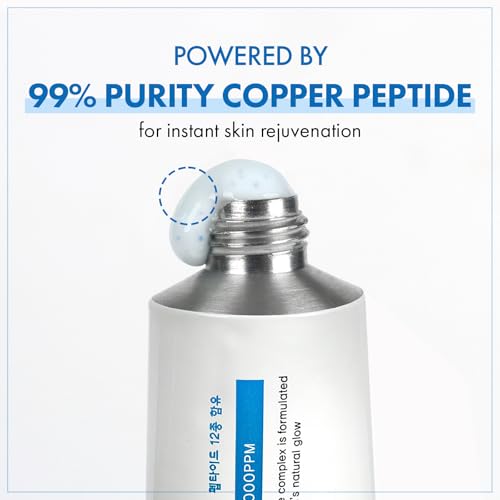 TOSOWOONG Copper Peptide 12 Cream, Anti-Aging for Fine Lines, Wrinkles