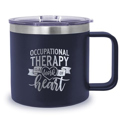 Bad Bananas Occupational Therapist Gifts - Stainless Steel Mug 14 Ounces ot-work-of-heart