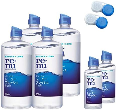 Bausch & Lomb Renew Fresh 500ml 4 bottles 120ml 2 bottles -  Australia