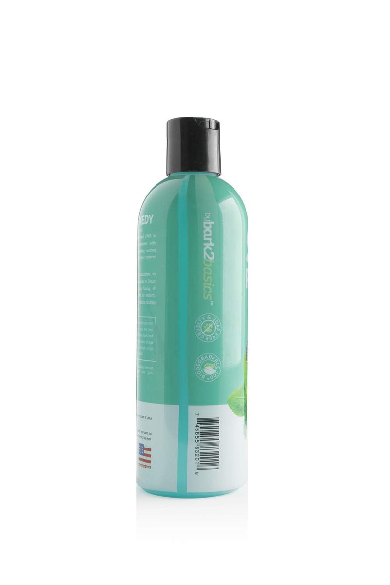 Bark2Basics Skin Remedy Dog Shampoo, 16 oz - Red Algae Based CTAB, Alleviates Skin Irritations Naturally, Promotes Healing - PawsPlanet Australia