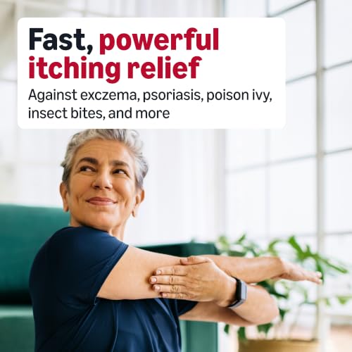 Amazon Basics Max Strength Anti-Itch Cream, Hydrocortisone 1% Intensive Healing Formula, Itch Relief for Bug Bites, Eczema, Psoriasis, Poison Ivy, Oak and Sumac, 1 ounce (Previously Amazon Basic Care)