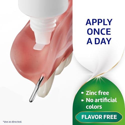 Poligrip Free Denture Adhesive Cream, Strong All-Day Hold, 2.4 oz (4 Pack) 2.4 Ounce (Pack of 4)