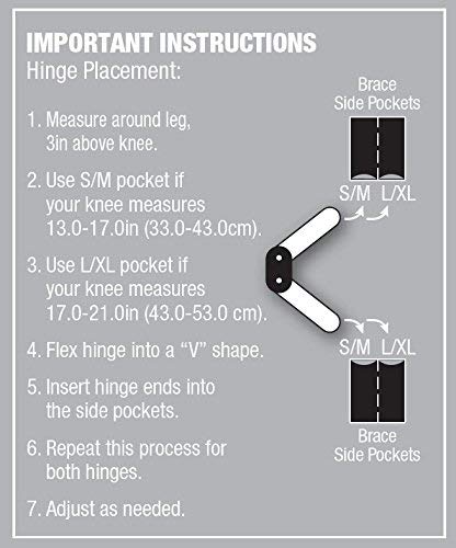 MUELLER Sports Medicine Green Self-Adjusting Hinged Knee Brace, Knee Pain Relief Support for Men and Women, Ideal for Arthritis, Sprains, Black, One Size