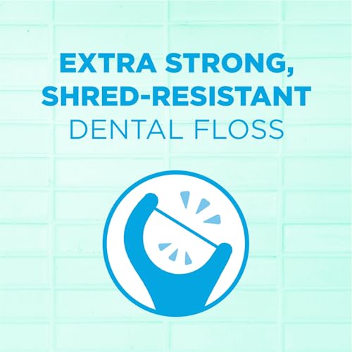 GUM Advanced Care Dental Floss Picks, Fresh Mint Flavor, 150 Count (4 Pack) 150 Count (Pack of 4)