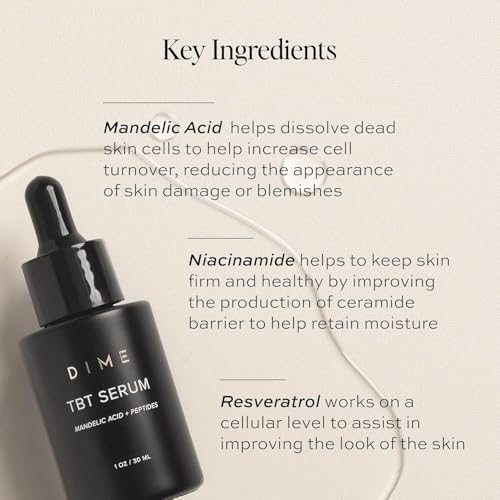 DIME Beauty TBT Serum - Anti-Aging Face Serum, 1 oz