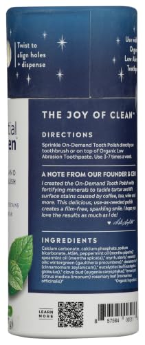 ESSENTIAL OXYGEN Organic Mint Tooth Polish, 2oz