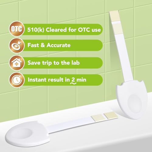 Easy@Home UTI Test Strips for Women, 12 Pack Urinary Tract Infection Test
