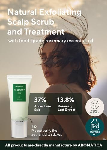 AROMATICA Rosemary Scalp Scrub 5.82oz / 165g 5.8 Ounce (Pack of 1)