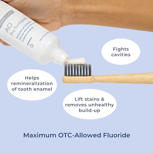 PerioSciences AO Pro Post Whitening Toothpaste with Nano Hydroxyapatite, Remineralizing, 3 fl oz / 90ml - Pack of 2 White Care 3 Fl Oz (Pack of 2)
