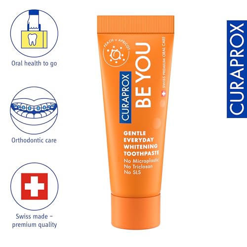 Curaprox Ortho Travel Set, Orange, Set with CS 5460 Ortho, Toothpaste, IDB
