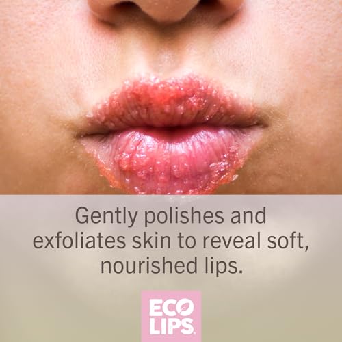 Eco Lips Candy Cane Lip Scrub & Nourishing Lip Mask, 2 Count, 0.25 oz
