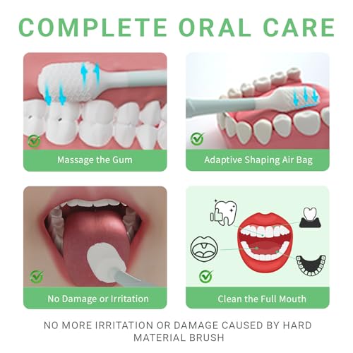 Tongue Cleaning Kit, Bad Breath Odor Eliminator, Halitosis Defense, MildGel Oral Cleaner&Gel Kit