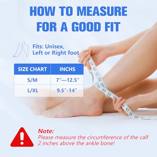 Cozyhealth AFO Foot Drop Brace For Walking Lifting Shoes Provides Adjustable Drop Foot Support For Men Or Women Can Be Worn, Foot Up Splint for Ankle, Improve Walking Gait Fits Left Right Foot (L/XL) L/XL