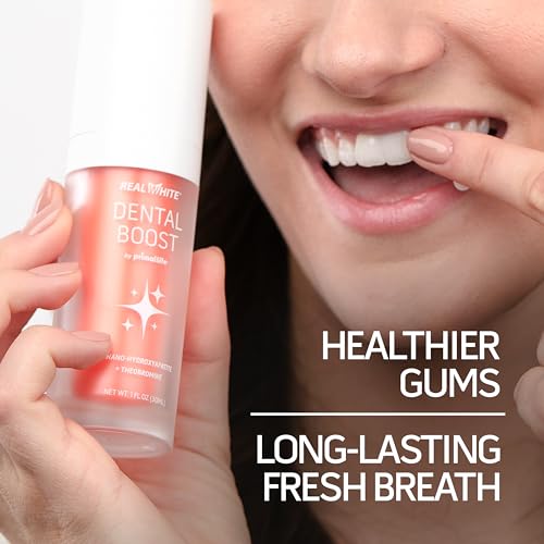 Primal Life Organic Real White Dental Boost – Natural, Organic Teeth Whitener – Peroxide Free – Nano-Hydroxyapatite Paste